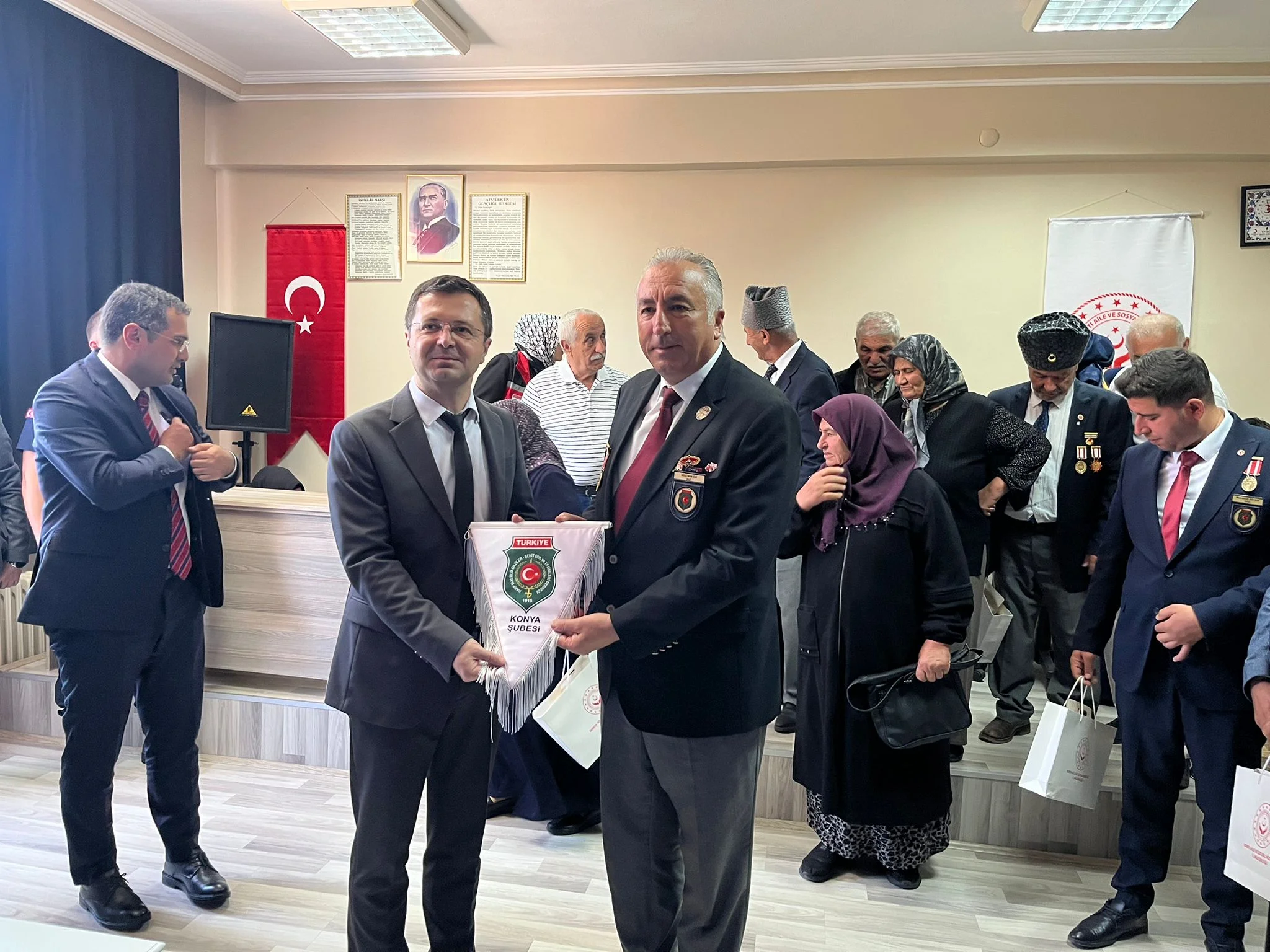 Yüksekokulumuzda Duygu Dolu Anlar: "Vatan ve Kahramanlık Buluşması"